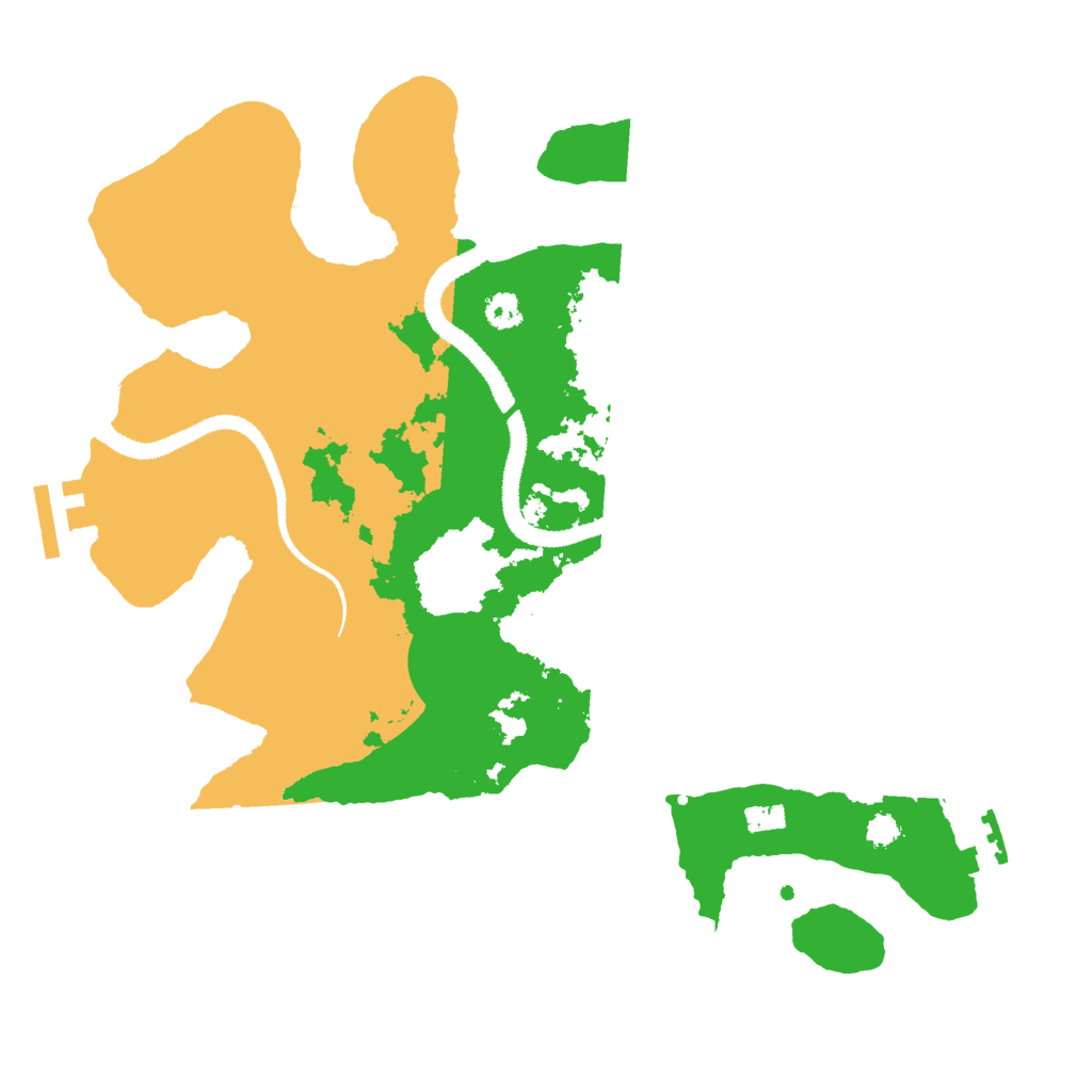 Biome Rust Map: Procedural Map, Size: 3000, Seed: 1112246187