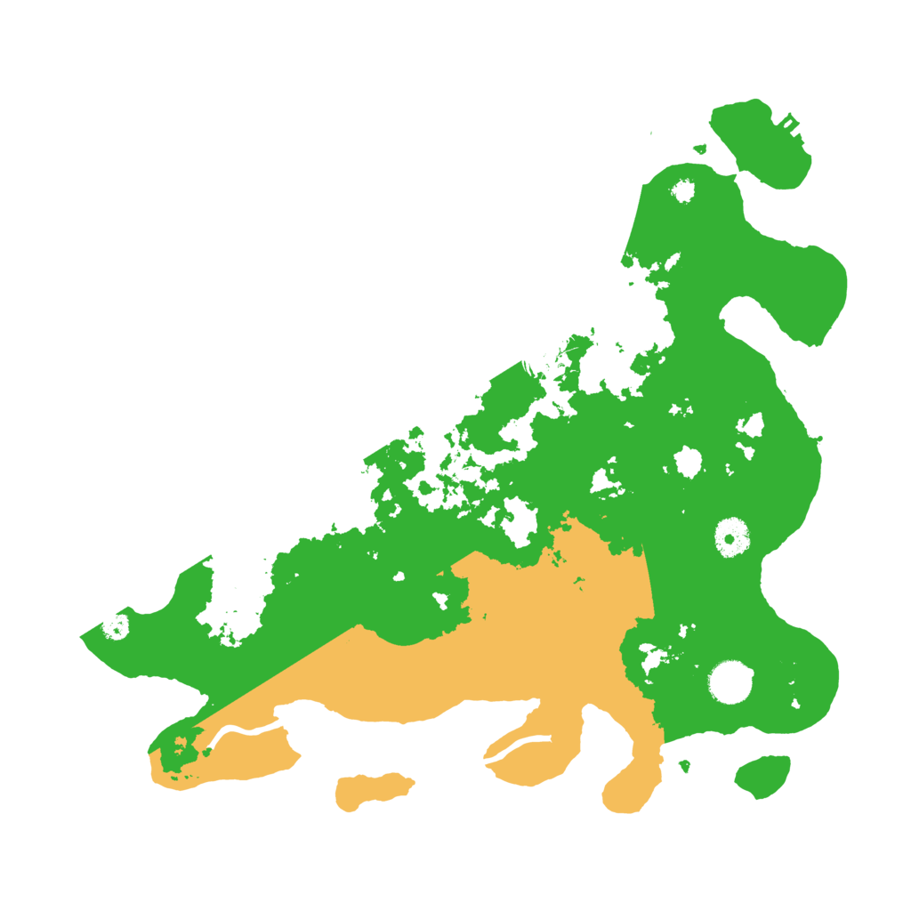 Biome Rust Map: Procedural Map, Size: 3700, Seed: 1088446008