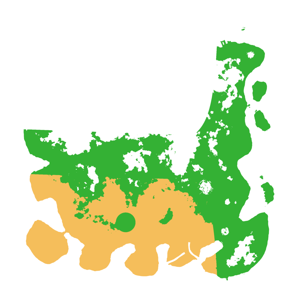 Biome Rust Map: Procedural Map, Size: 4000, Seed: 705554494