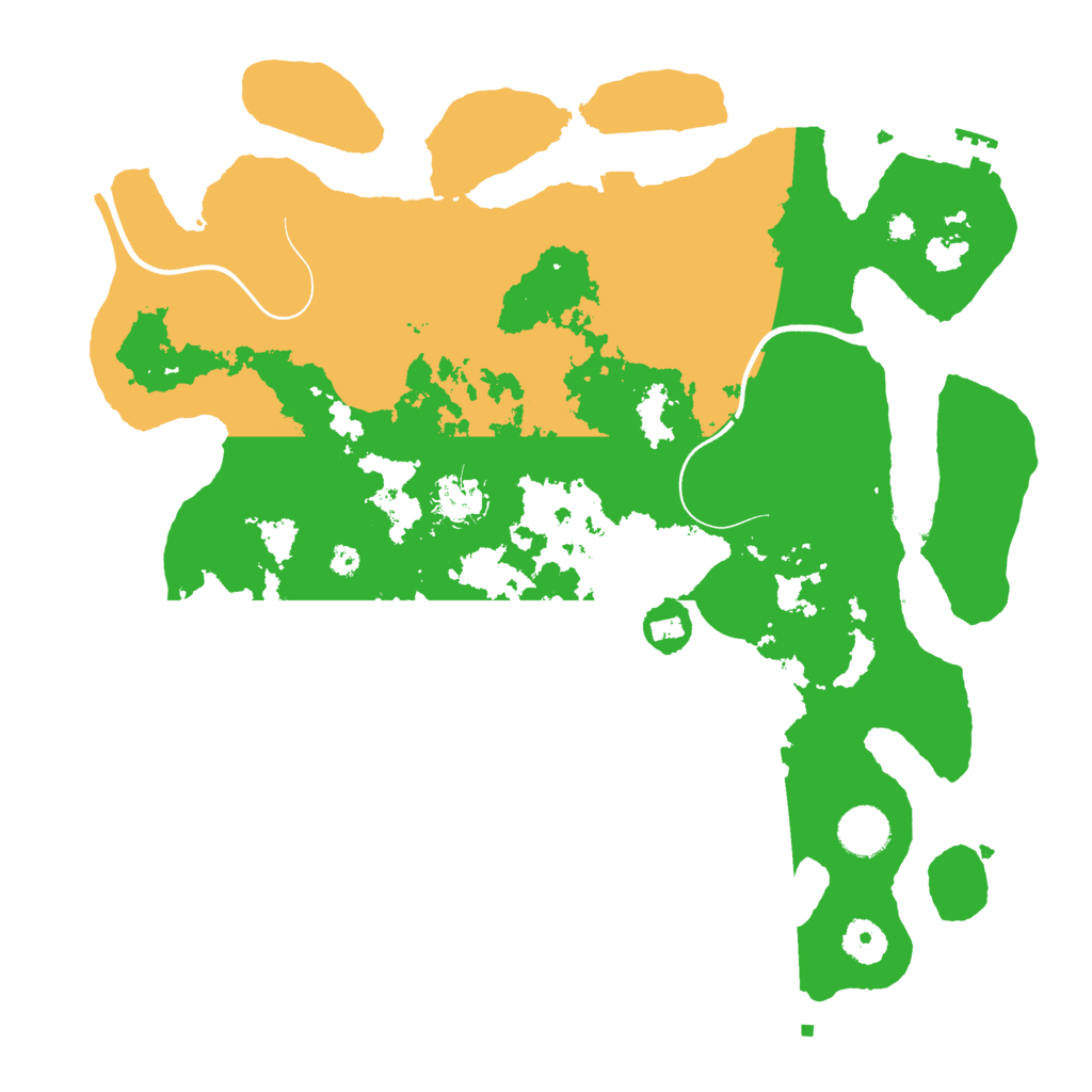 Biome Rust Map: Procedural Map, Size: 3750, Seed: 1462443091