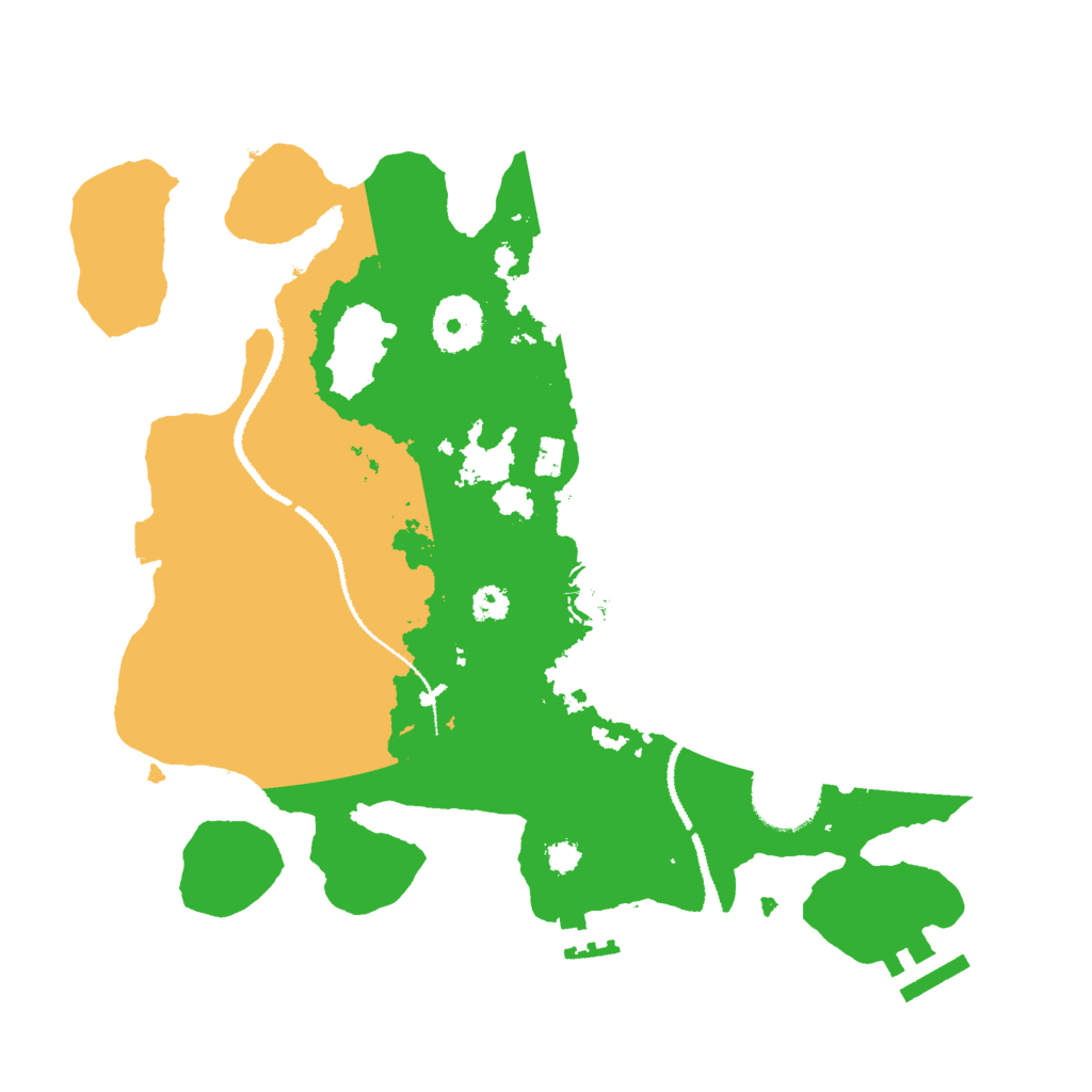 Biome Rust Map: Procedural Map, Size: 3000, Seed: 22041