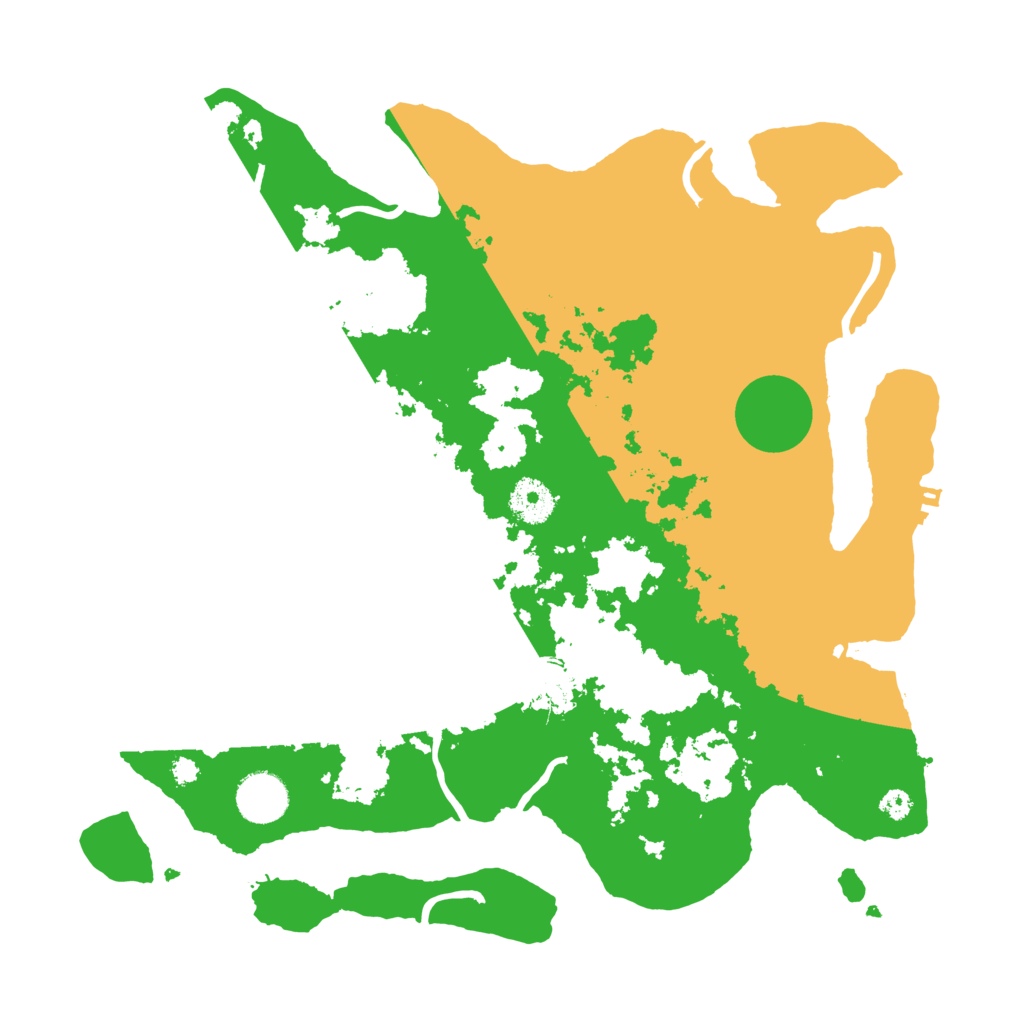 Biome Rust Map: Procedural Map, Size: 3500, Seed: 1685914515