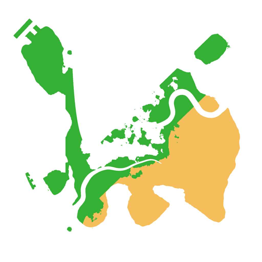 Biome Rust Map: Procedural Map, Size: 2250, Seed: 123456789