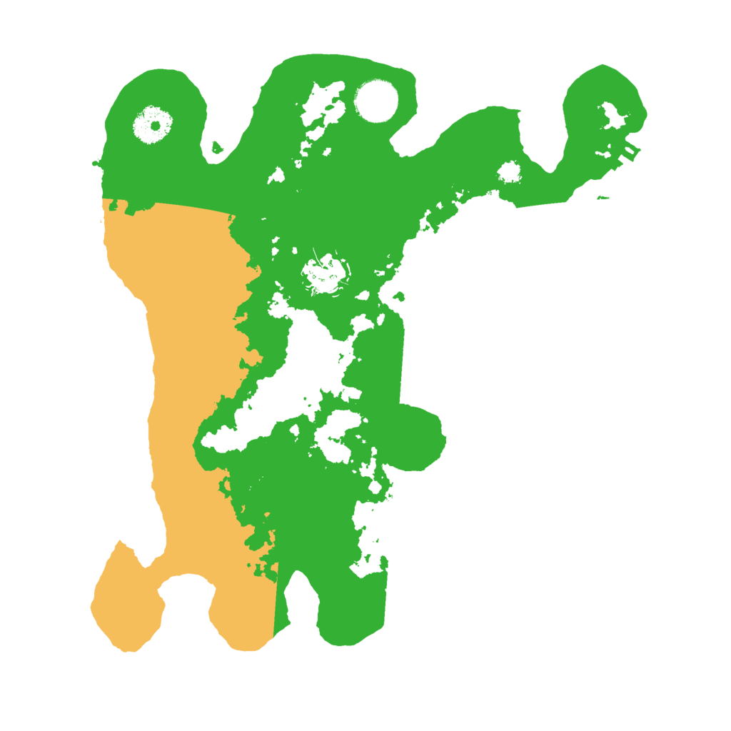 Biome Rust Map: Procedural Map, Size: 3000, Seed: 1942640297