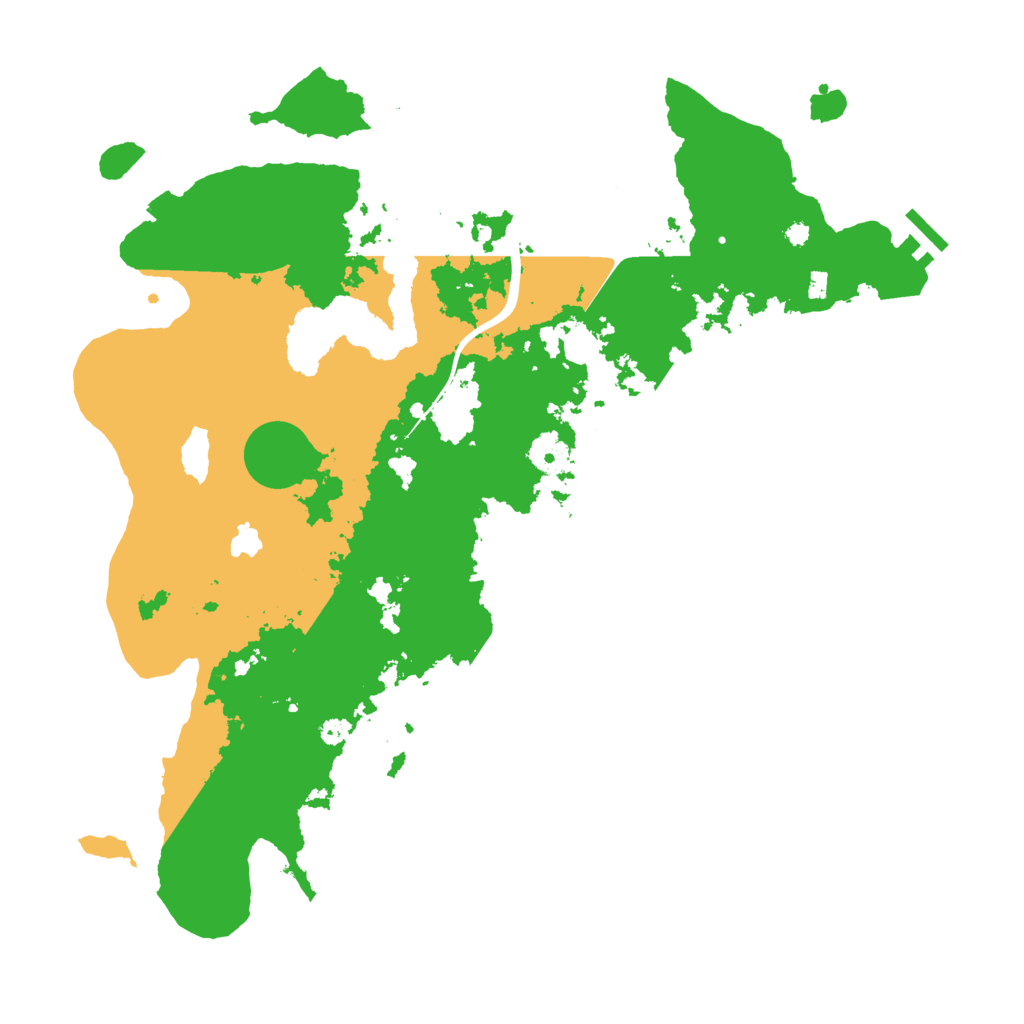 Biome Rust Map: Procedural Map, Size: 4000, Seed: 32262