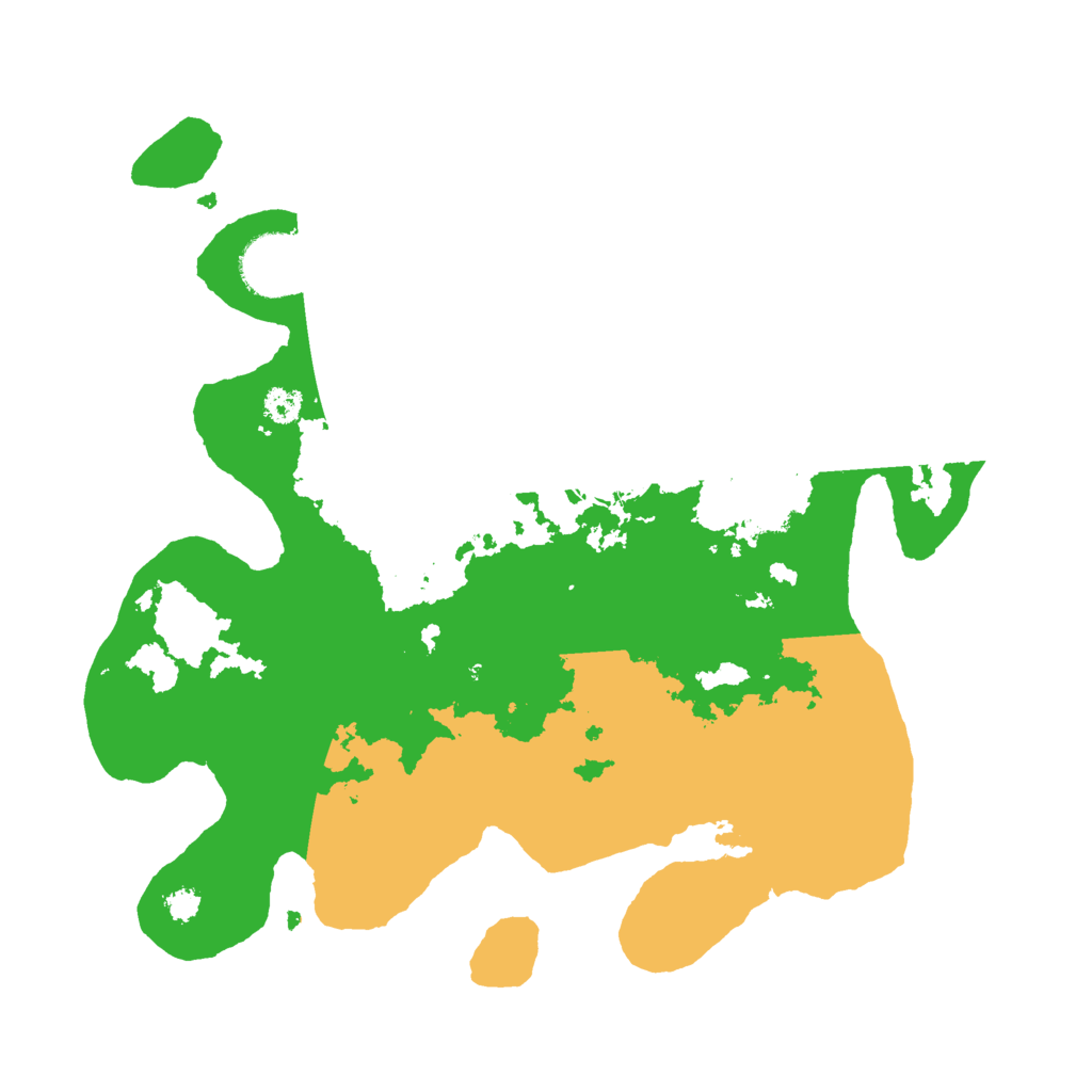 Biome Rust Map: Procedural Map, Size: 3000, Seed: 16984