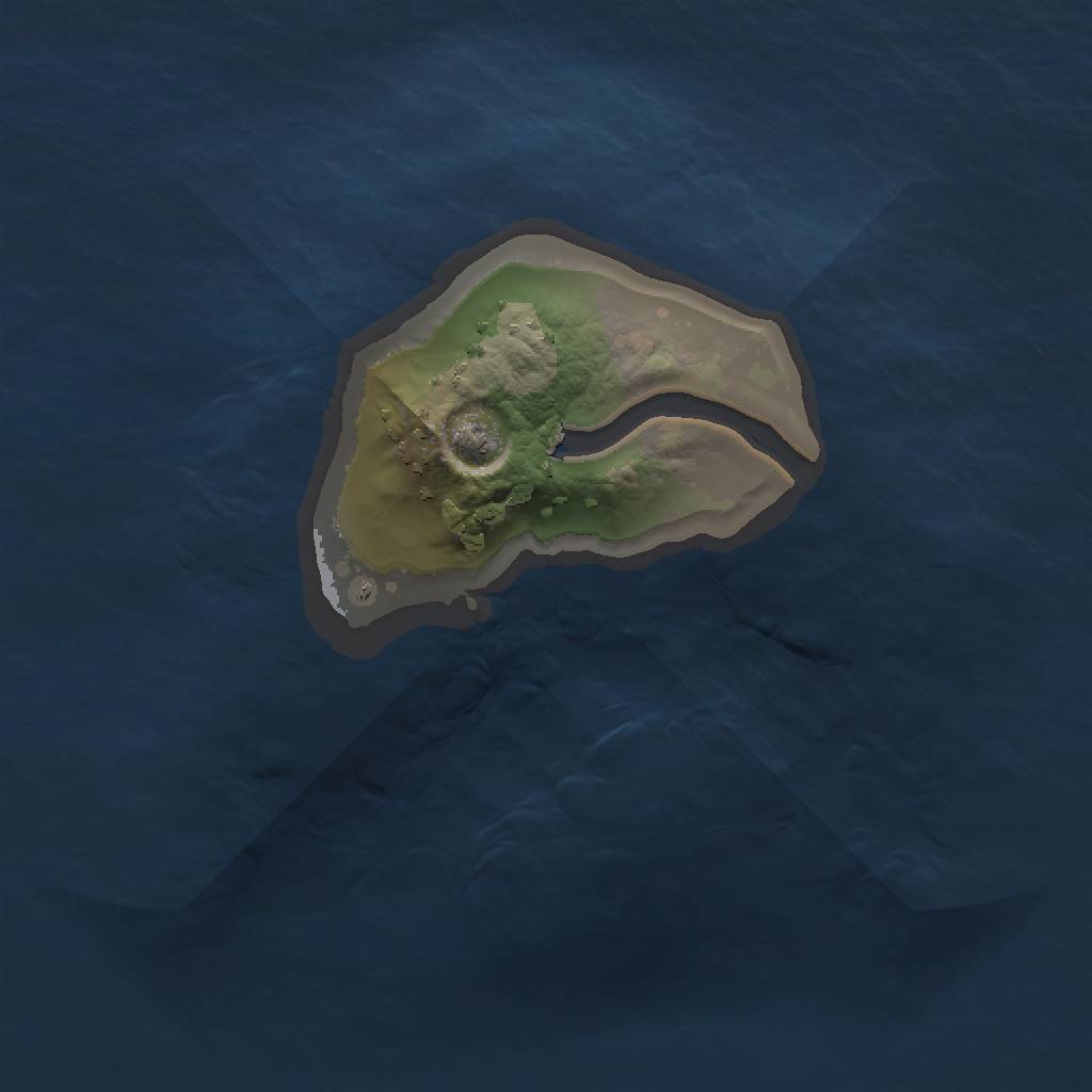 Rust Map: Procedural Map, Size: 1000, Seed: 30042023, 3 Monuments