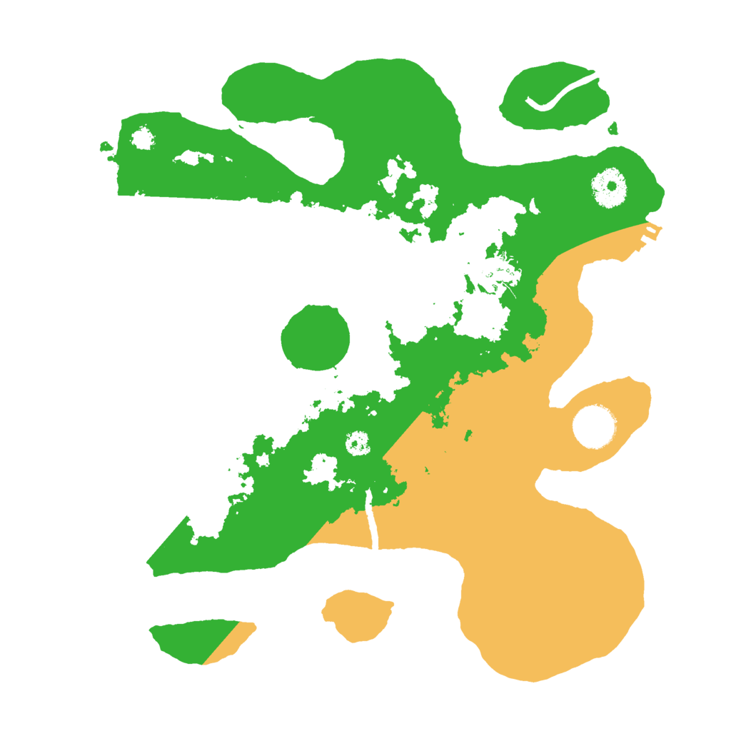 Biome Rust Map: Procedural Map, Size: 3000, Seed: 2106978888