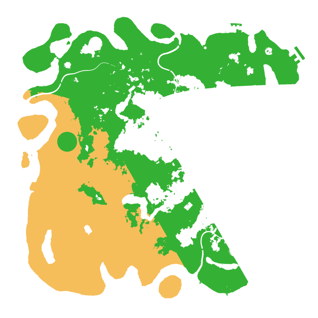 Biome Rust Map: Procedural Map, Size: 4250, Seed: 10267