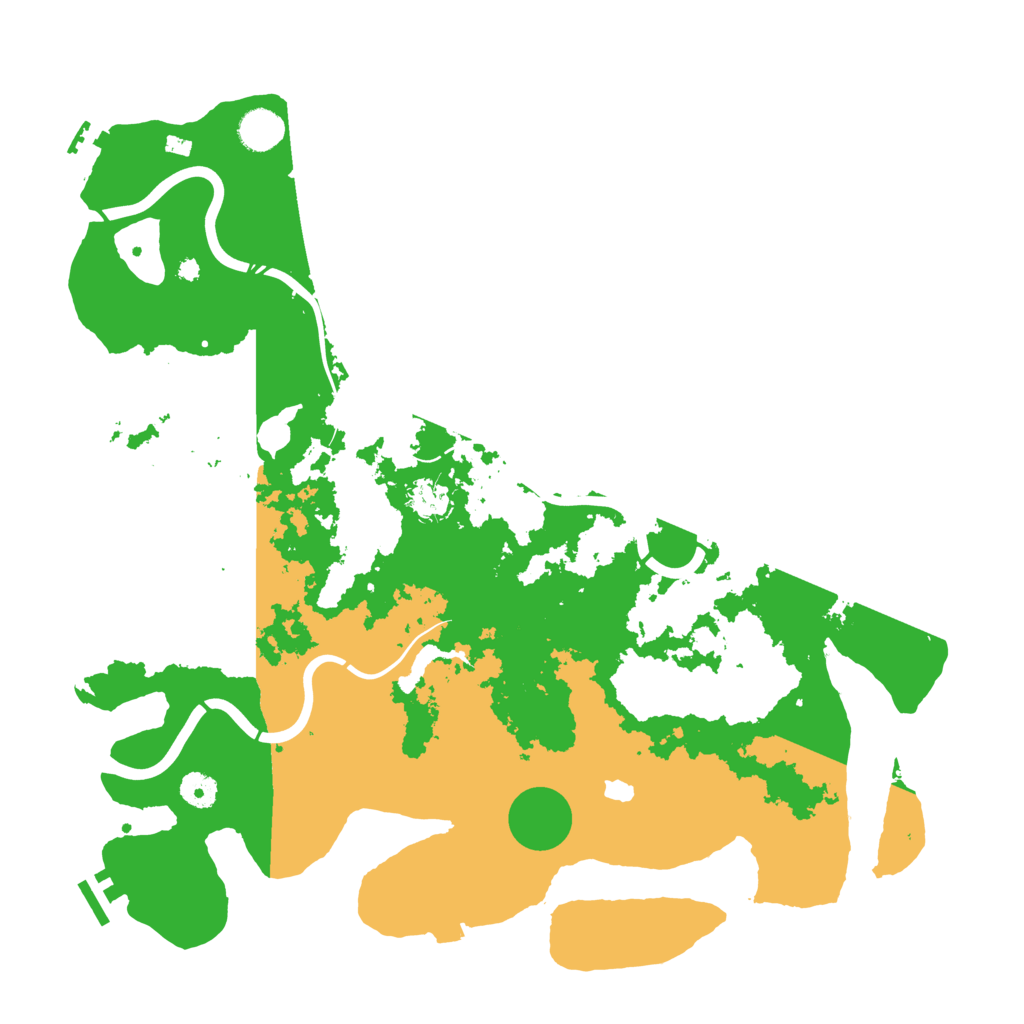 Biome Rust Map: Procedural Map, Size: 4250, Seed: 1816277448