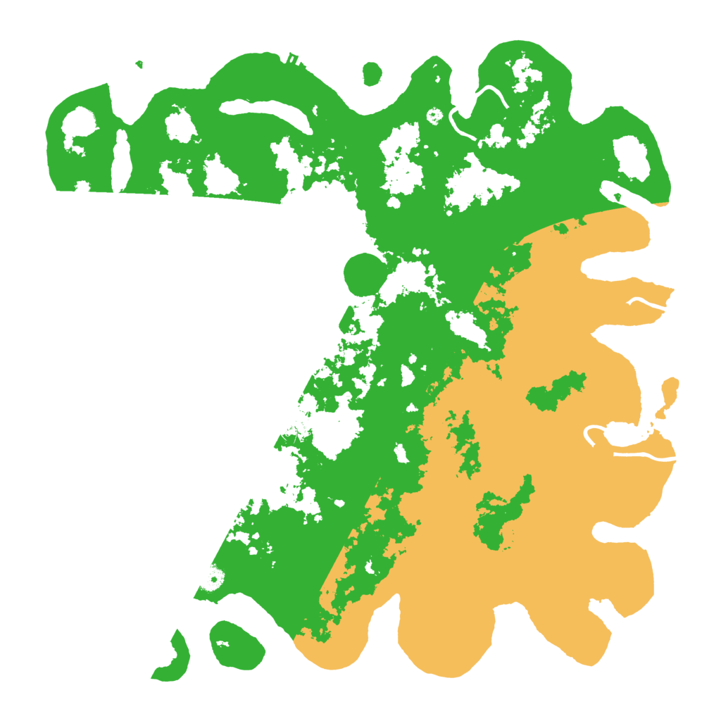 Biome Rust Map: Procedural Map, Size: 4600, Seed: 42742344