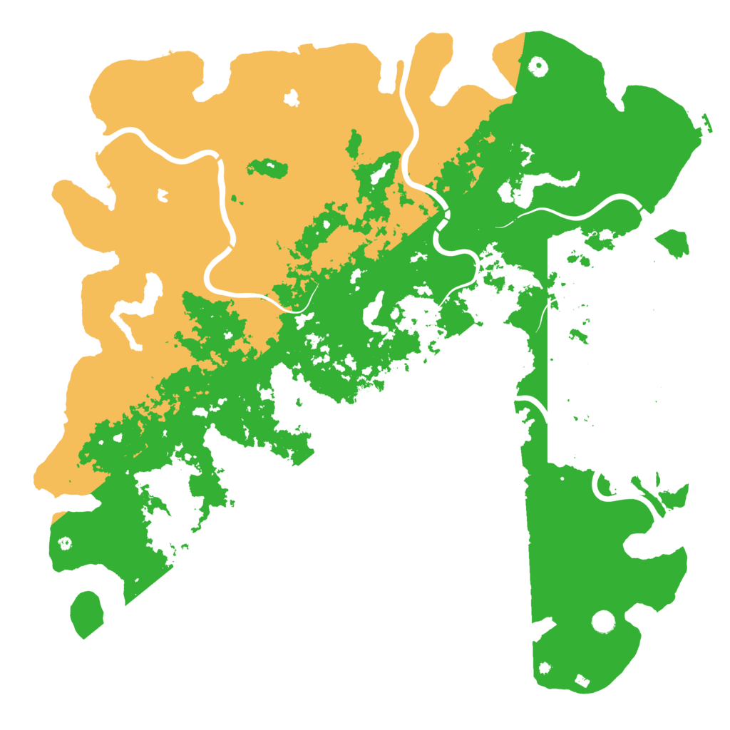 Biome Rust Map: Procedural Map, Size: 5600, Seed: 1779868667