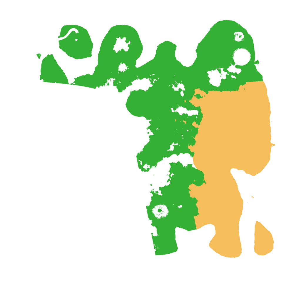 Biome Rust Map: Procedural Map, Size: 3100, Seed: 648846