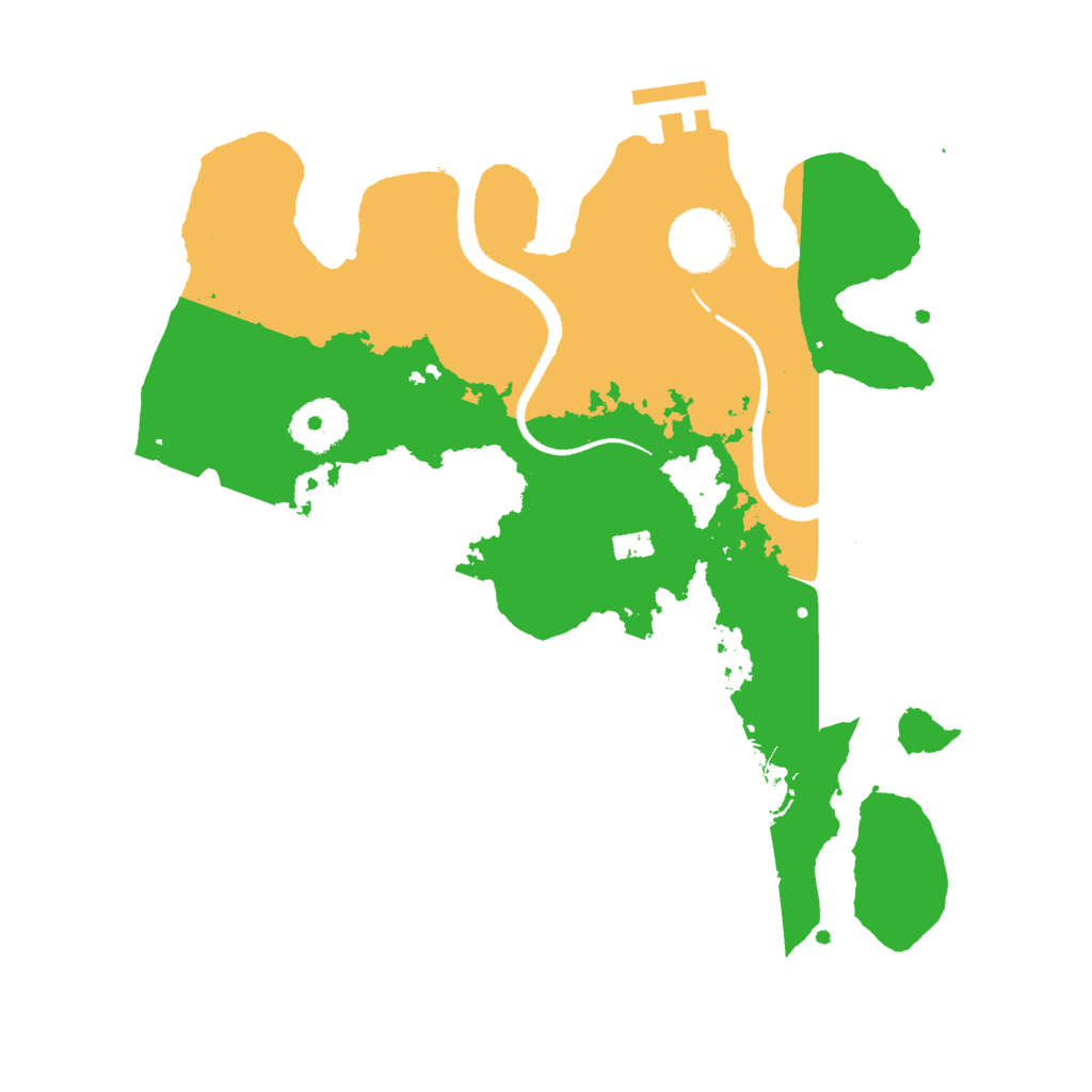 Biome Rust Map: Procedural Map, Size: 3000, Seed: 32395