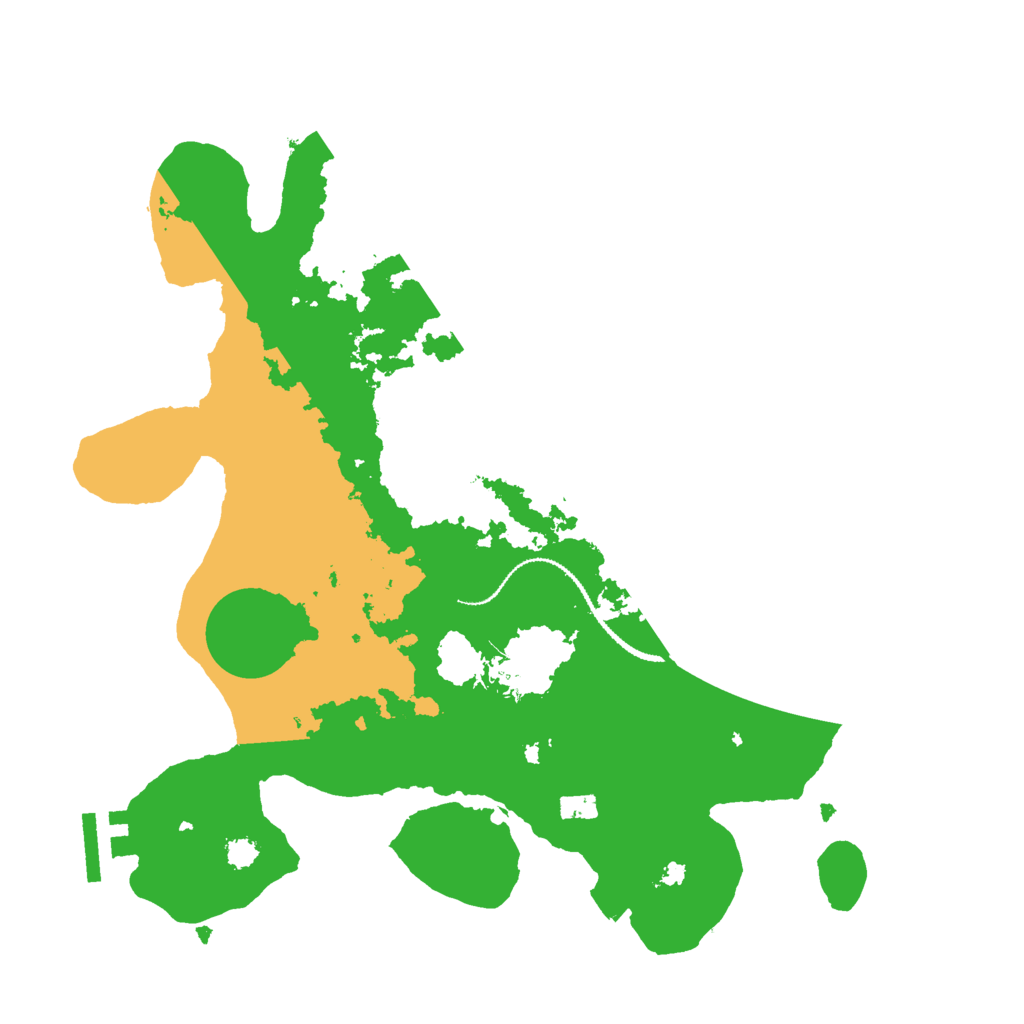 Biome Rust Map: Procedural Map, Size: 3000, Seed: 1655029732