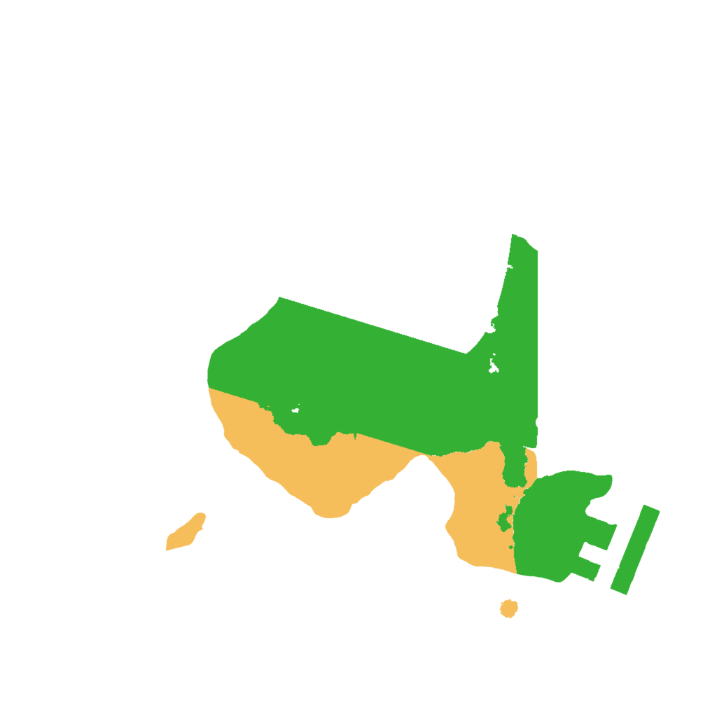 Biome Rust Map: Procedural Map, Size: 1600, Seed: 9833