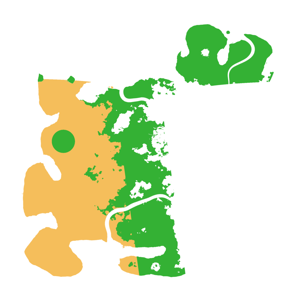 Biome Rust Map: Procedural Map, Size: 3500, Seed: 169521968