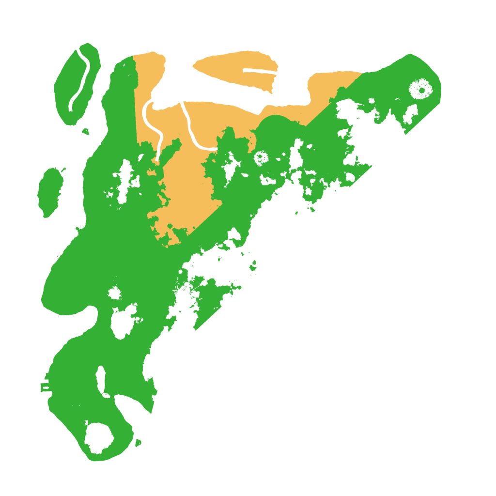Biome Rust Map: Procedural Map, Size: 3500, Seed: 1479936125
