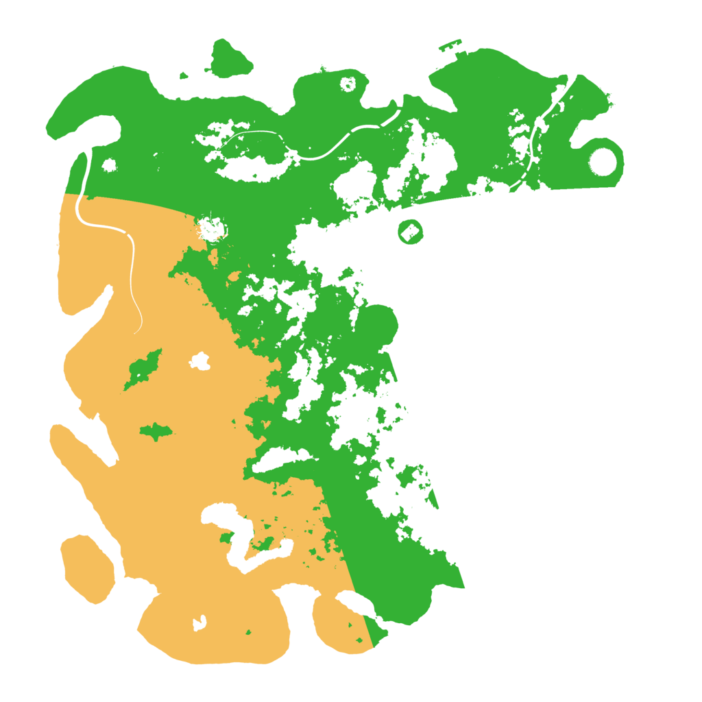 Biome Rust Map: Procedural Map, Size: 4500, Seed: 103950945