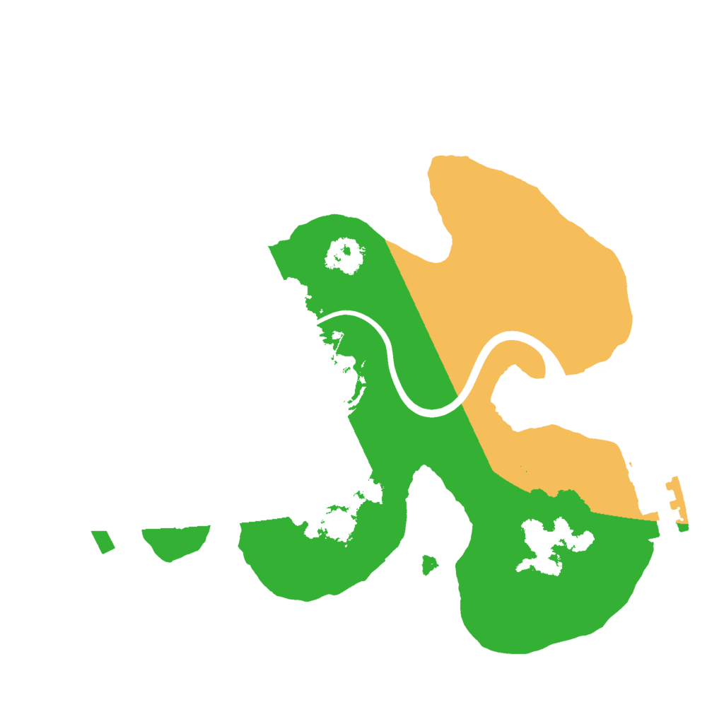 Biome Rust Map: Procedural Map, Size: 2000, Seed: 1872733944