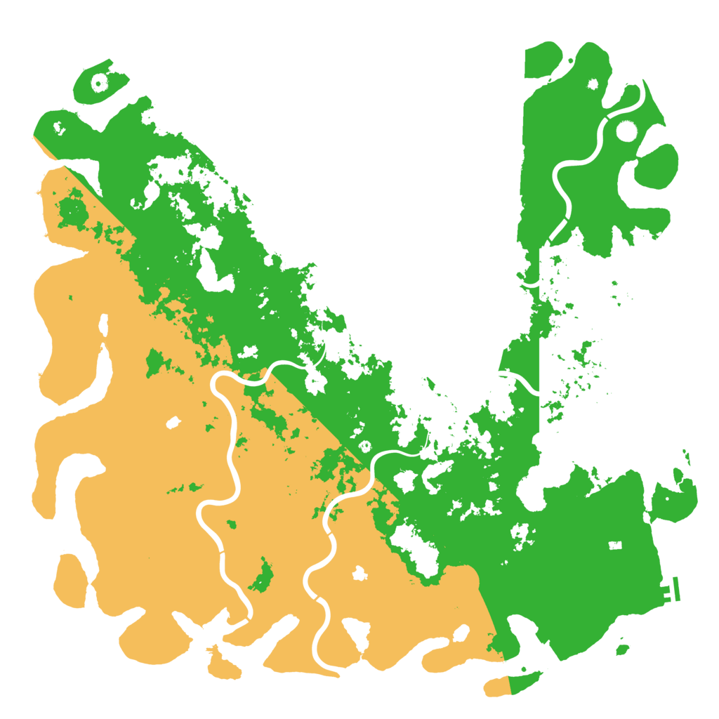 Biome Rust Map: Procedural Map, Size: 6000, Seed: 1252356252