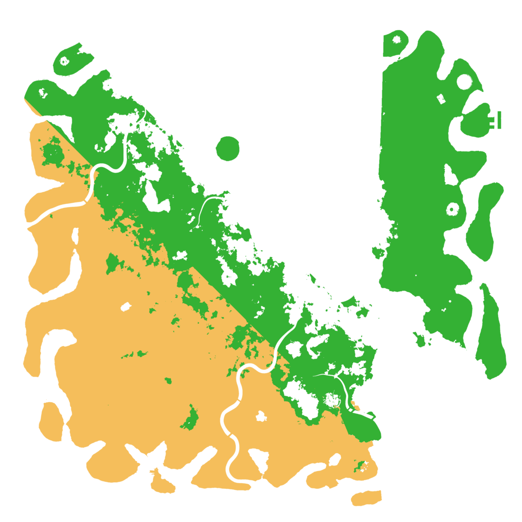 Biome Rust Map: Procedural Map, Size: 6000, Seed: 1252356252