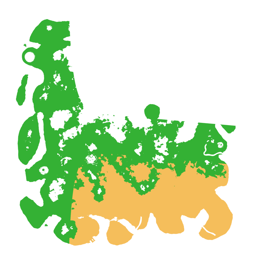 Biome Rust Map: Procedural Map, Size: 4500, Seed: 21392