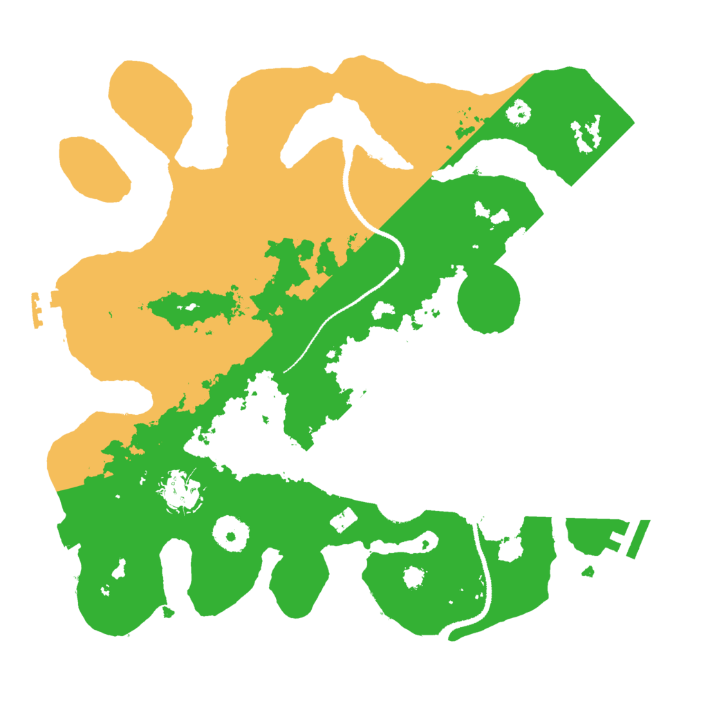 Biome Rust Map: Procedural Map, Size: 3000, Seed: 659752272