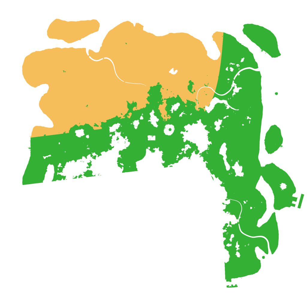 Biome Rust Map: Procedural Map, Size: 4250, Seed: 157865976