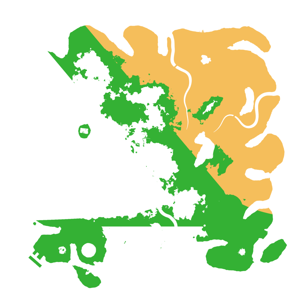 Biome Rust Map: Procedural Map, Size: 4000, Seed: 1065397768