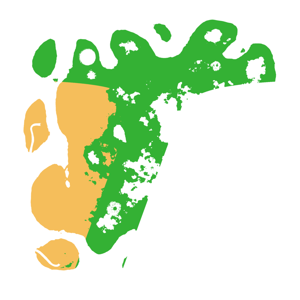 Biome Rust Map: Procedural Map, Size: 3250, Seed: 322342