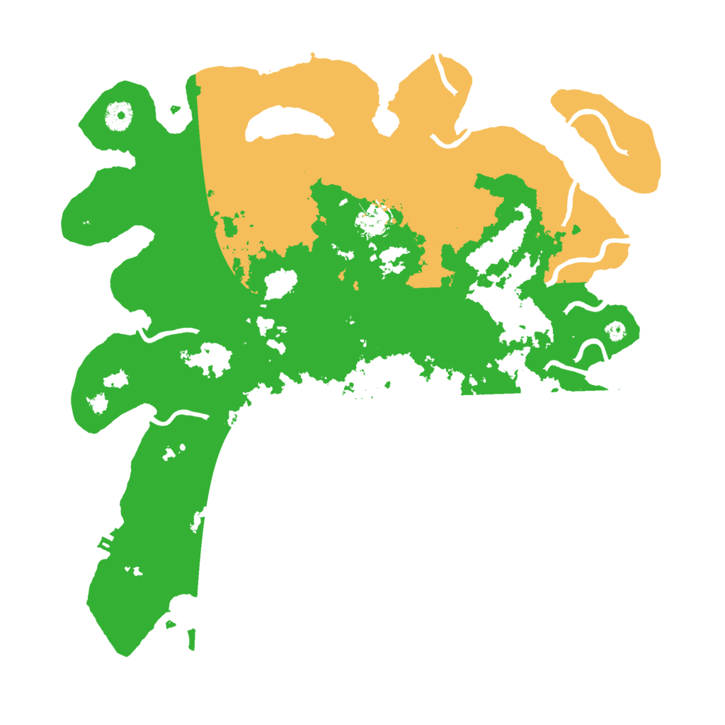 Biome Rust Map: Procedural Map, Size: 3800, Seed: 285073374