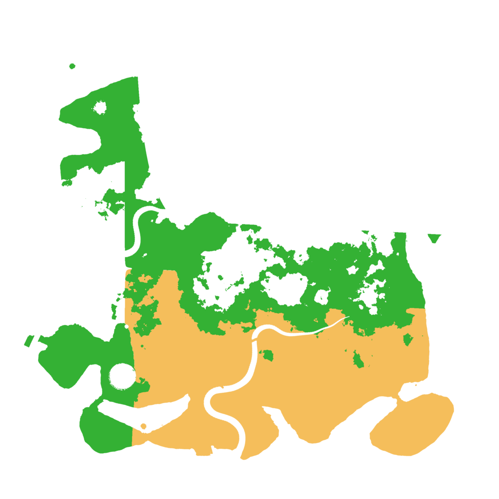 Biome Rust Map: Procedural Map, Size: 3500, Seed: 7531835