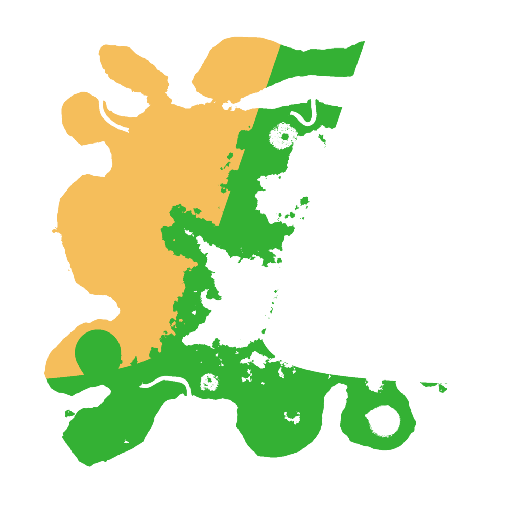 Biome Rust Map: Procedural Map, Size: 3000, Seed: 4756108