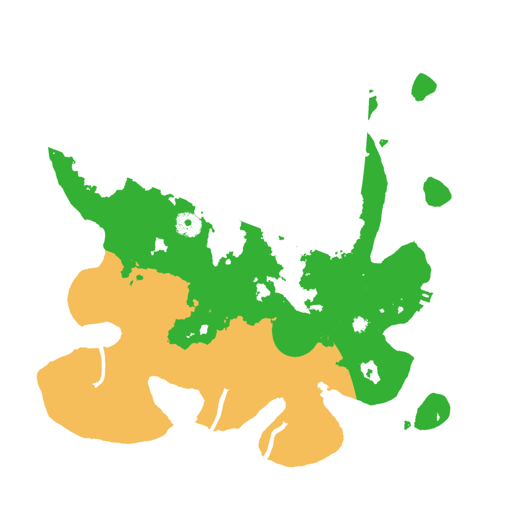 Biome Rust Map: Procedural Map, Size: 3000, Seed: 232352