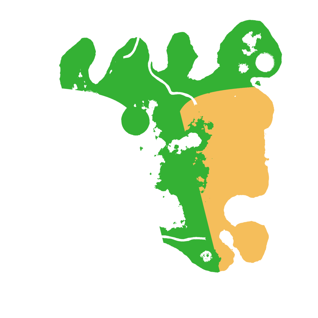 Biome Rust Map: Procedural Map, Size: 3000, Seed: 6700