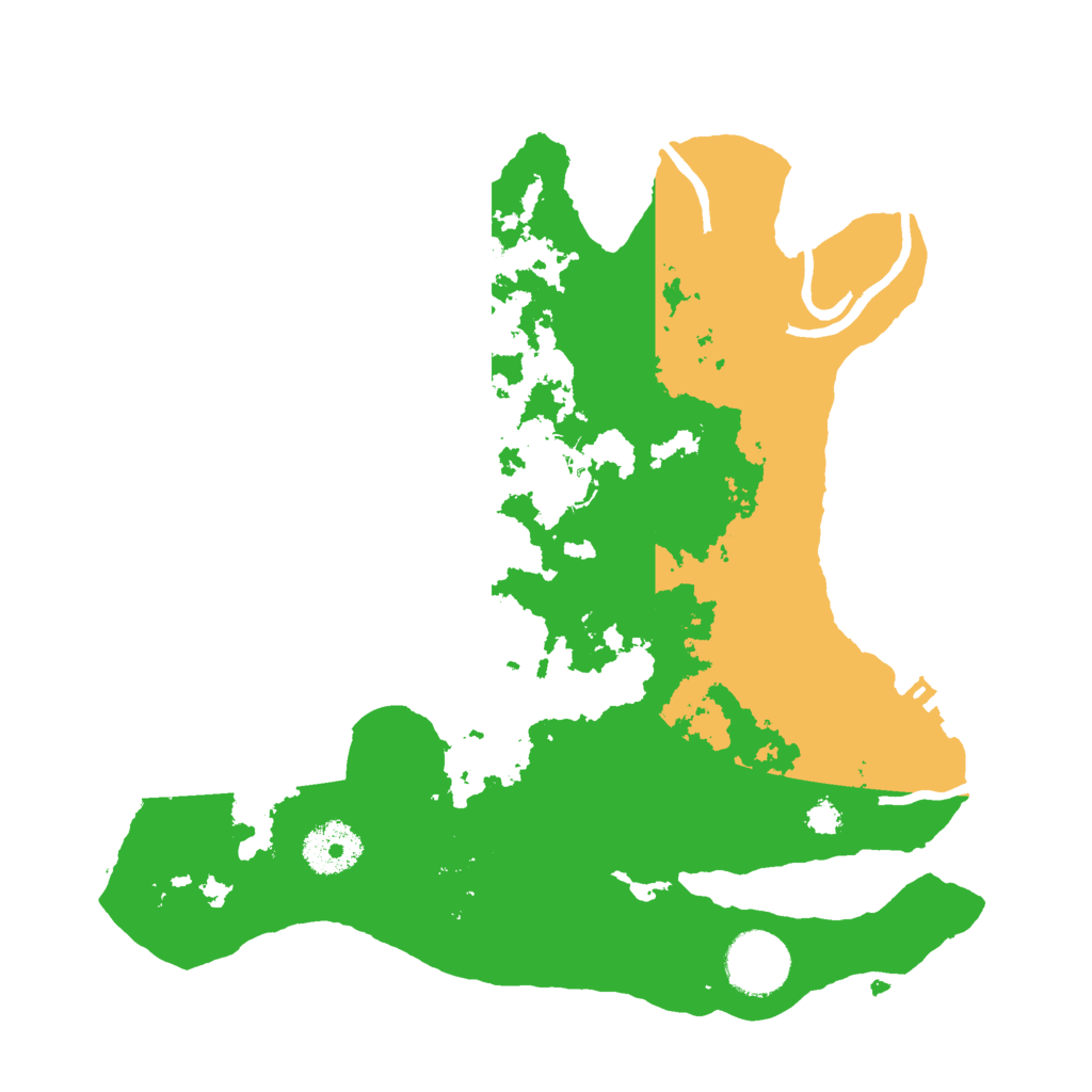 Biome Rust Map: Procedural Map, Size: 3000, Seed: 21785