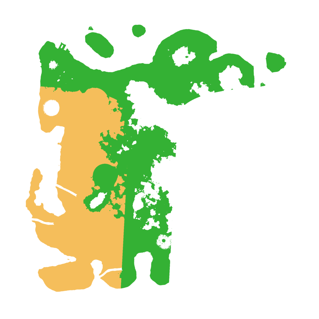 Biome Rust Map: Procedural Map, Size: 3500, Seed: 2013548087