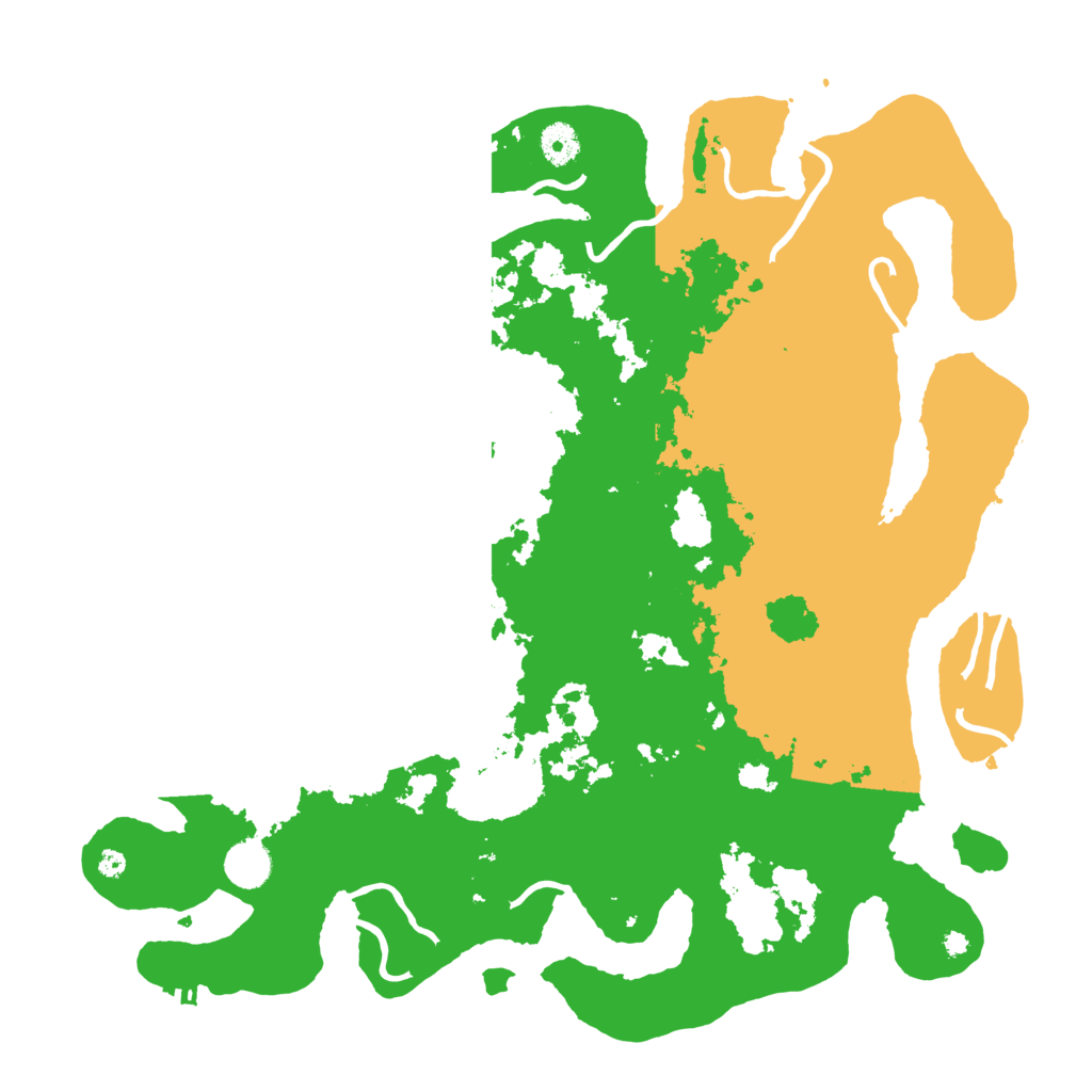 Biome Rust Map: Procedural Map, Size: 4096, Seed: 1318061073