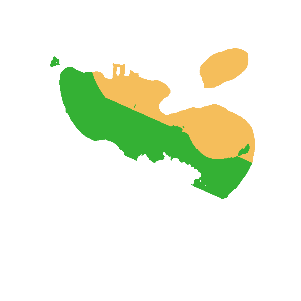 Biome Rust Map: Procedural Map, Size: 1500, Seed: 2174