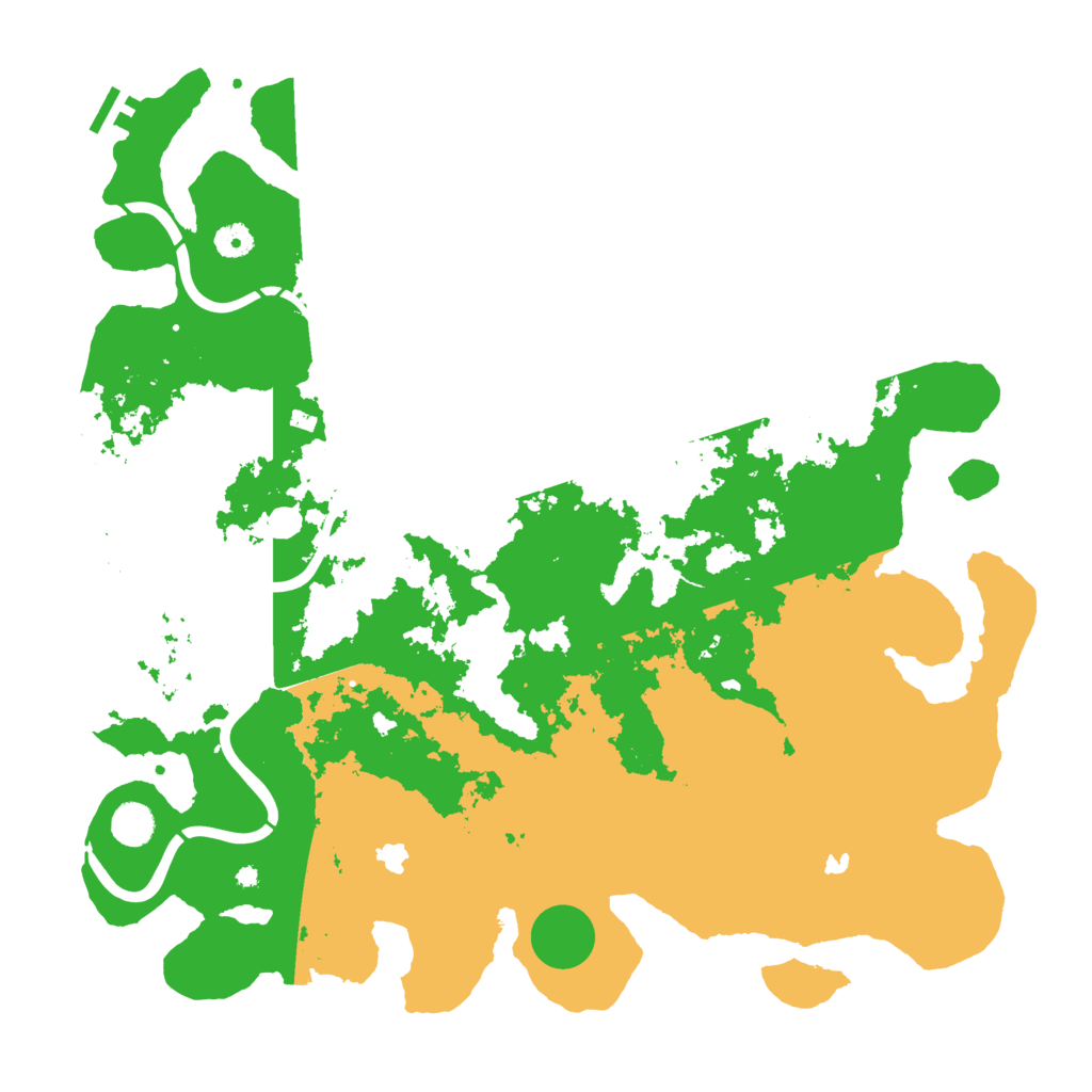 Biome Rust Map: Procedural Map, Size: 4500, Seed: 806565196