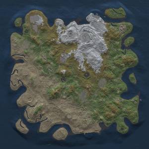 Thumbnail Rust Map: Procedural Map, Size: 4250, Seed: 1521300628, 18 Monuments