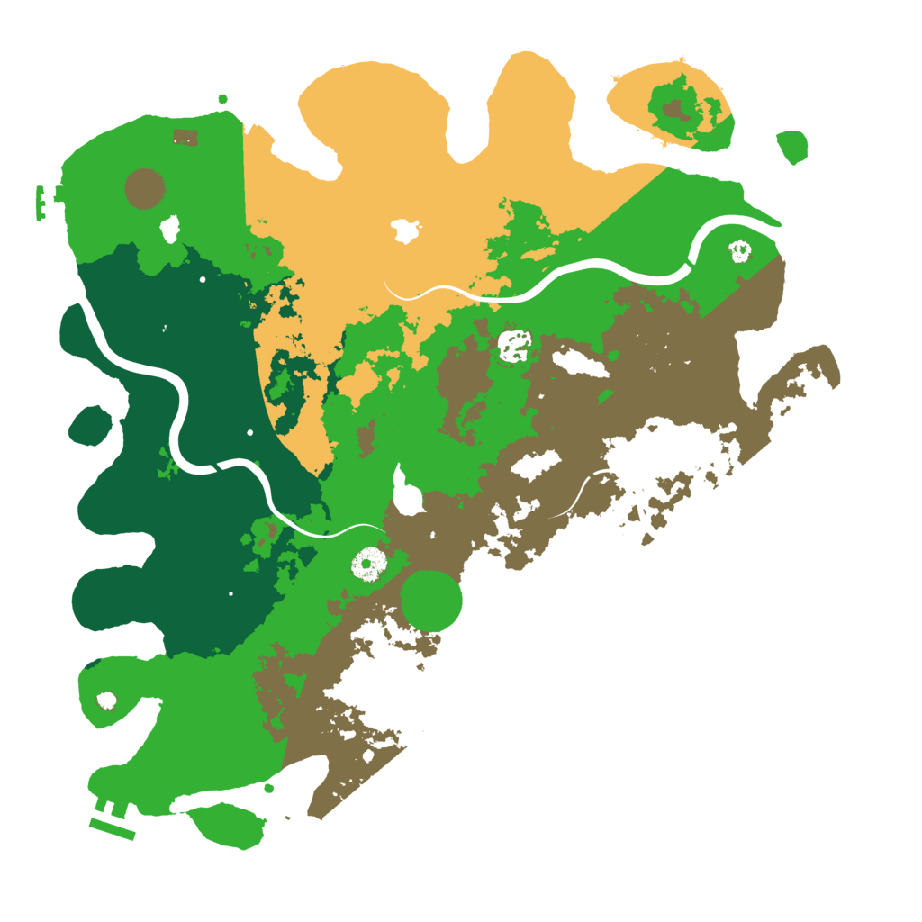 Biome Rust Map: Procedural Map, Size: 4000, Seed: 807090338