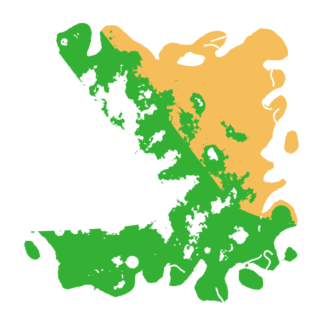 Biome Rust Map: Procedural Map, Size: 4500, Seed: 12671