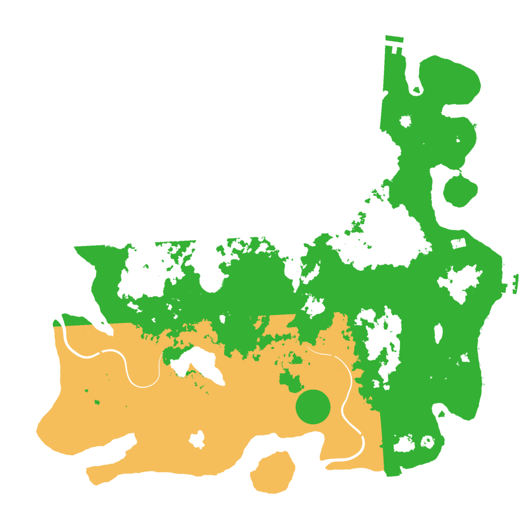 Biome Rust Map: Procedural Map, Size: 4000, Seed: 1165961459