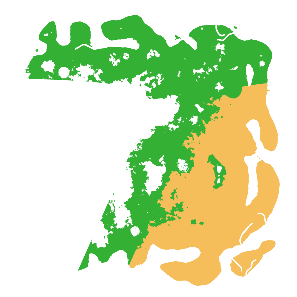 Biome Rust Map: Procedural Map, Size: 4800, Seed: 32731