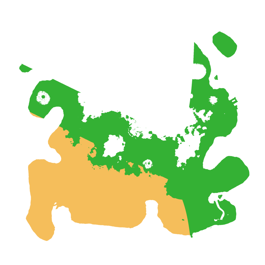 Biome Rust Map: Procedural Map, Size: 3000, Seed: 1113045312