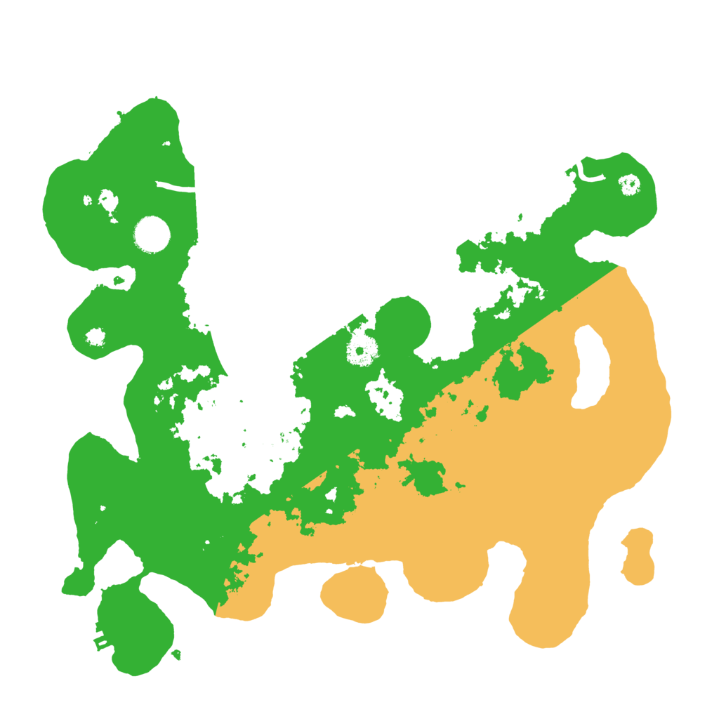 Biome Rust Map: Procedural Map, Size: 3500, Seed: 1385110973