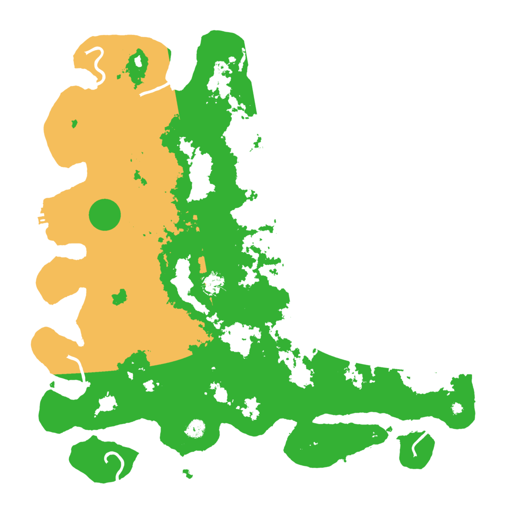 Biome Rust Map: Procedural Map, Size: 4250, Seed: 1355660887