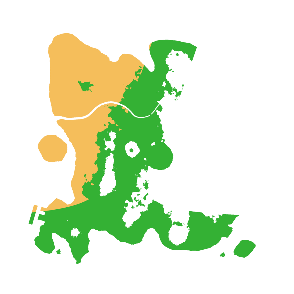 Biome Rust Map: Procedural Map, Size: 3000, Seed: 32000